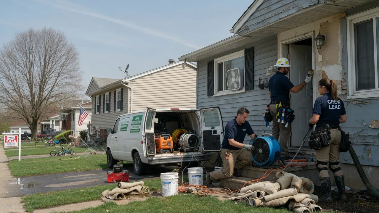 Flood Cleanup in George West, TX near me